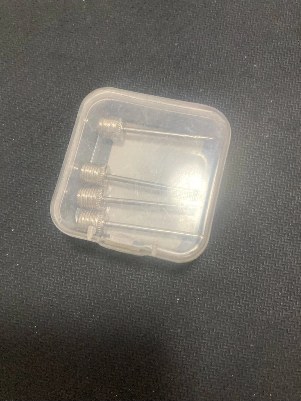 Universal Silver Air Pump Needle Adapter Set - 4 Pack